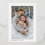 ハートありがとう金ゴールド書道2写真 箔シーズンカード<br><div class="desc">あなたの結婚式の日は完璧で、あなたのゲストはその大きな部分だった。ハートを飾った感謝してい金ゴールドホイルで飾られたカードと比べて実在「お前さん」と言うより感謝してい良い方法は何だ。 この美しい休日サンキューカードは、友人、家族、またはゲストに感謝を示す結婚完璧な方法である。美しい感謝していメッセージと2枚の写真のための宇宙を備え、このカードは常に永続的な印象を与える。これは、あなたの特別な日をさらに特別なものにするためにゲストに感謝を示すために最適な方法である。Order today！著作権Anastasia Surridge，全著作権所有。</div>