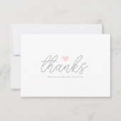 ハートありがとう サンキューカード (正面)