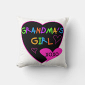 ハートおばあちゃんのTシャツとギフト クッション (正面)