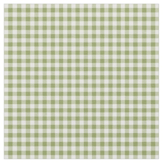 ハートおよびバラの緑の点検のギンガムの生地 ファブリック (クローズアップ)