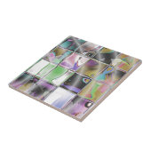 ハートおよびリングのユニークでカラフルなセラミックタイル タイル (側面)