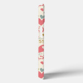 ハートおよび唇を搭載するロマンチックなパターン Case-Mate iPhoneケース (裏面 / 右)