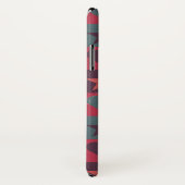 ハートおよび星パターンピンク Case-Mate iPhoneケース (裏面/右)