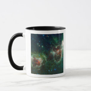 ハートおよび精神の星雲の赤外線モザイク マグカップ