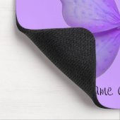 ハートおよび紫色の蝶引用文のマウスパッド マウスパッド (コーナー)