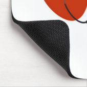 ハートおよび聴診器のTシャツおよびギフト マウスパッド (コーナー)