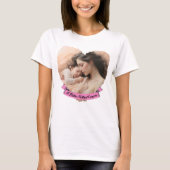 ハートお前は比較できない母親 Tシャツ (正面)