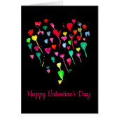 ハートお洒落バレンタインデーハートアート (正面)