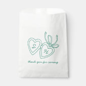 ハートお洒落ロックドードルスケッチモダンカスタム フェイバーバッグ (正面)