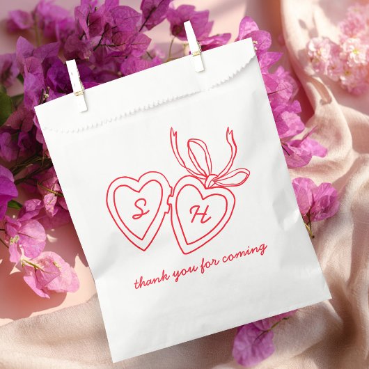 ハートお洒落ロックドードルスケッチモダンカスタム フェイバーバッグ