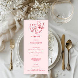 ハートお洒落ロックドードルスケッチモダンカスタム メニュー