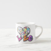 ハートからなされる愛 エスプレッソカップ (右)