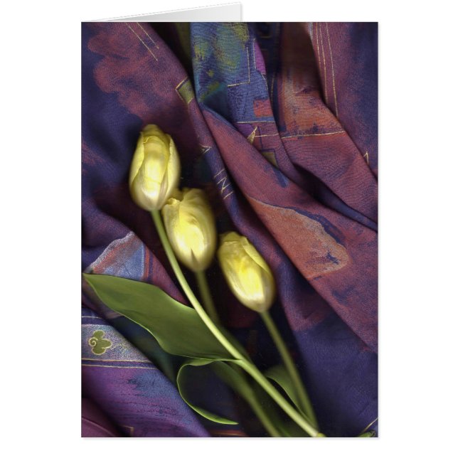 ハートからのチューリップ (正面)