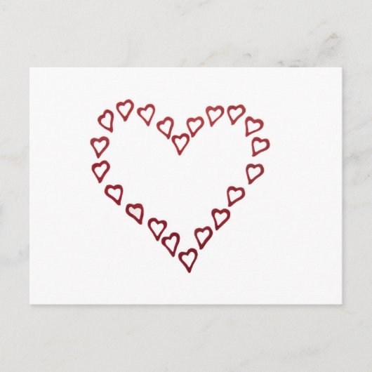 ハートからのハート ポストカード (正面)