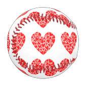ハートからのハート 野球ボール (正面左)