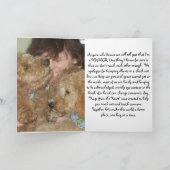 ハートからの抱擁、ハートからの抱擁 カード (内部)