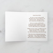 "ハートからの言葉" (投獄された人々のために) カード (内部)