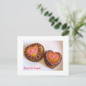 ハートからハートはがき ポストカード (スタンド正面)