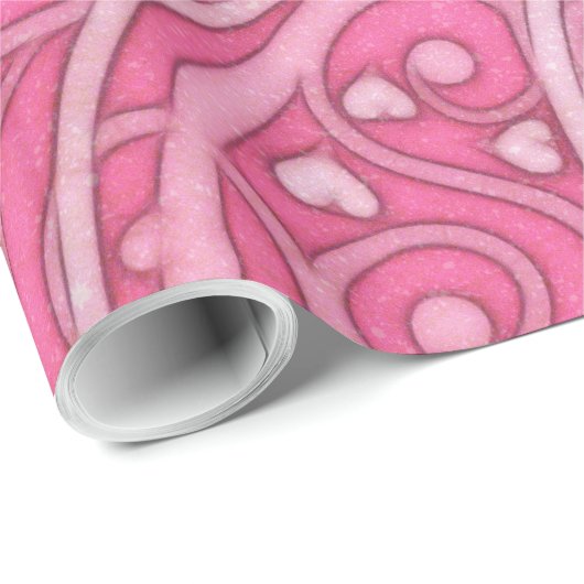 ハートからハートへのバレンタインデー2 ラッピングペーパー (ロールコーナー)