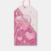 ハートからハートバレンタインデー ギフトタグ (正面)