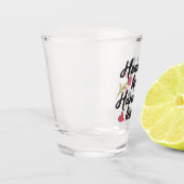 ハートからハート、手から手 – ロマンチックな引用文 ショットグラス (左)