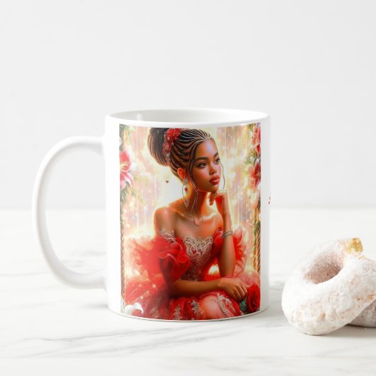 ハートから美話しいカップ コーヒーマグカップ (ドーナツ)