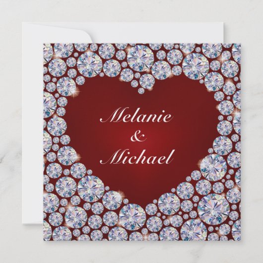 ハートから – SRF 招待状 (正面)