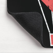 ハートかわいい熱気球 マウスパッド (コーナー)