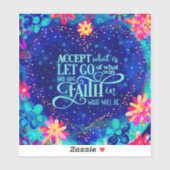 ハートかわいらしは信仰勇気付けられるブルー シール (シート)