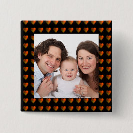 ハートか写真 缶バッジ