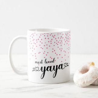 ハートがいっぱいヤヤ コーヒーマグカップ