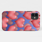 ハートがいっぱい Case-Mate iPhoneケース (裏面(横))