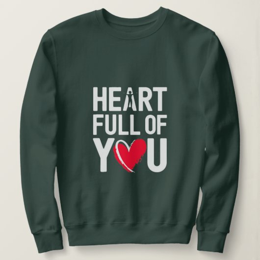 ハートがいっぱい | T-シャツ スウェットシャツ (デザイン正面)