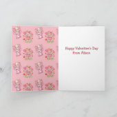 ハートがとろけるバレンタインラブミルクシェイク カード (内部)