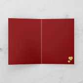 ハートがキュートなバレンタインデー シーズンカード (内部)