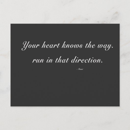 ハートがコレクションを認識 ポストカード (正面)