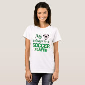 ハートがサッカー Tシャツ (正面フル)