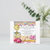 ハートがホームはがきを作成感動的する ポストカード (スタンド正面)