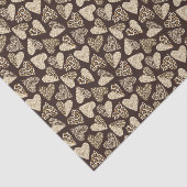 ハートが付いているアニマル・スキン 薄葉紙 (詳細)