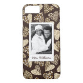 ハートが付いているカスタムな写真及び一流のアニマル・スキン Case-Mate iPhoneケース (裏面)