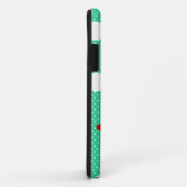 ハートが付いているパーソナライズなかわいいの金魚の漫画 Case-Mate iPhoneケース (裏面/右)