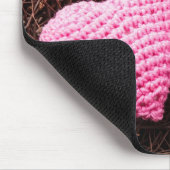 ハートが付いている巣 マウスパッド (コーナー)