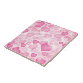 ハートが付いている背景 タイル (側面)