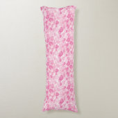 ハートが付いている背景 ボディピロー (正面縦)