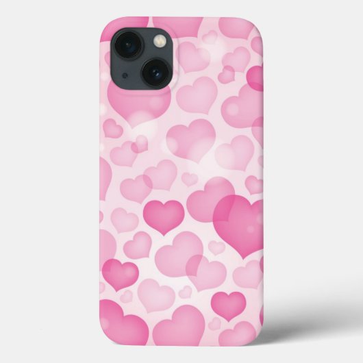 ハートが付いている背景 Case-Mate iPhoneケース (裏面)