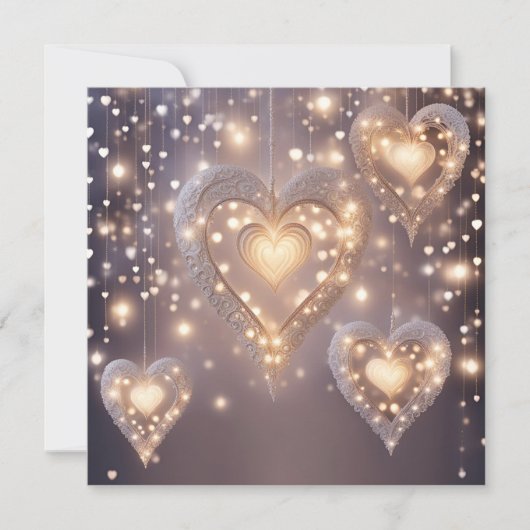 ハートが光で満たされる シーズンカード (正面)