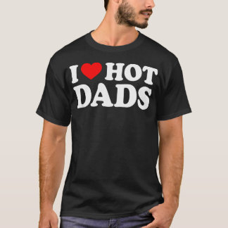 ハートが熱いお父さん大好き Tシャツ