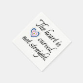 ハートが直らない スタンダードカクテルナプキン (角)