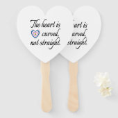 ハートが直らない ハンドファン (正面&裏面)