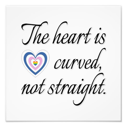 ハートが直らない フォトプリント            (正面)